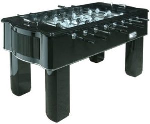 Halex50151 Piano Black Foosball Table