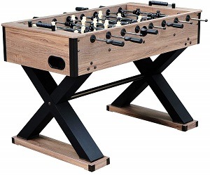 Hathaway Excalibur 54-in Foosball Table, Driftwood