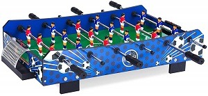 KICK Compact Mini Tabletop Foosball Table, 33 in