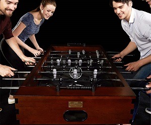 solid wood foosball table