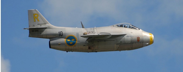 Saab Tunnan Jet Fighter