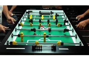 foosball gameplay