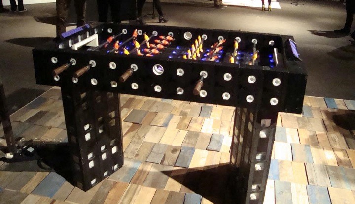 VHS foosball table