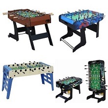 Best 6 Folding Foosball Tables With Foldable Legs & Wheels