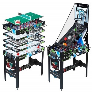 MD Sports 48 Inch 12 in 1 Combo Multi-Game Table