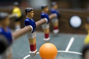 Materials used for foosball players