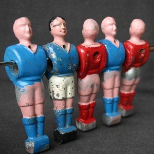 Style of foosball players