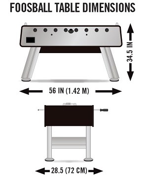 Best Foosball Table Size