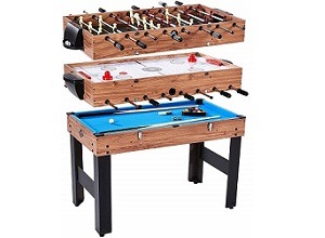 Best Multi 3-In-1 Foosball Table Combo Game - Lancaster 3 in 1 Foosball Game Table